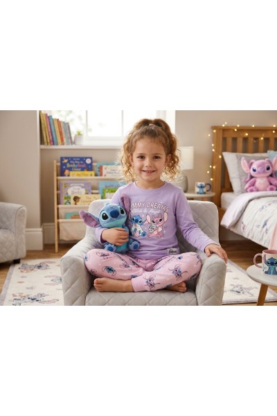 NW1933 Pijama niña manga larga algodón Stitch