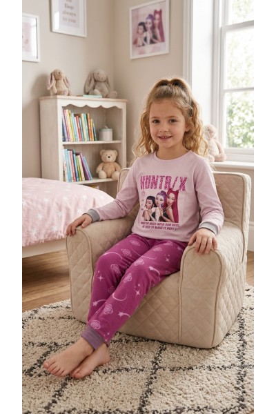 NW1902 Pijama niña manga larga K-Pop