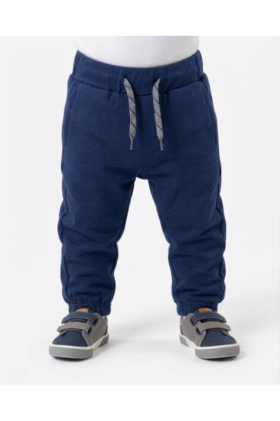 O56613-35GRA1 Pantalón para bebe niño azul