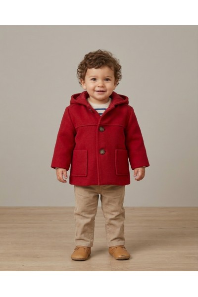 3993INV-23 TRENCA BEBE PAÑO