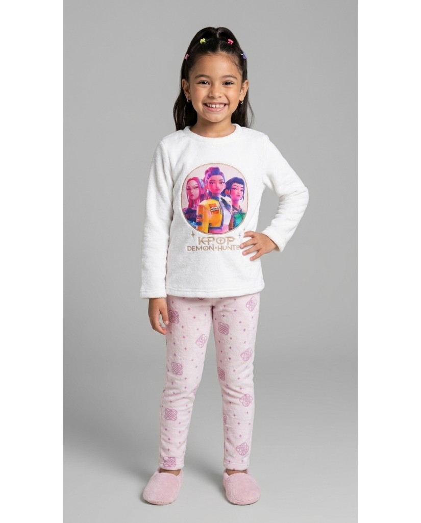 NW1873 Pijama coralina K-Pop coralina