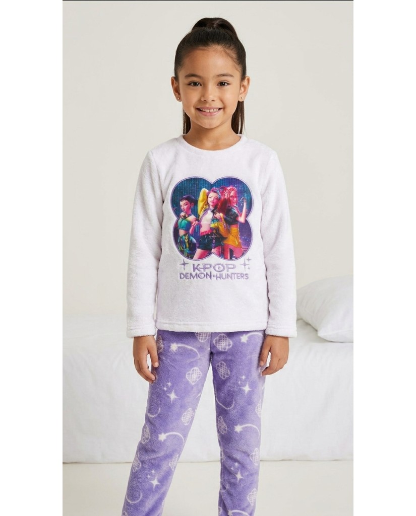 NW1874 Pijama coralina infantil K-POP