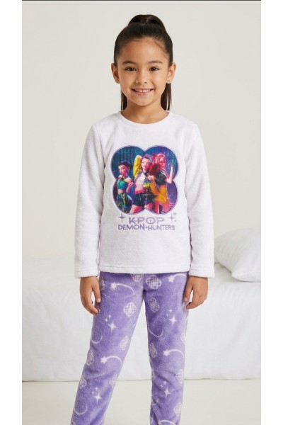 NW1874 Pijama coralina infantil K-POP