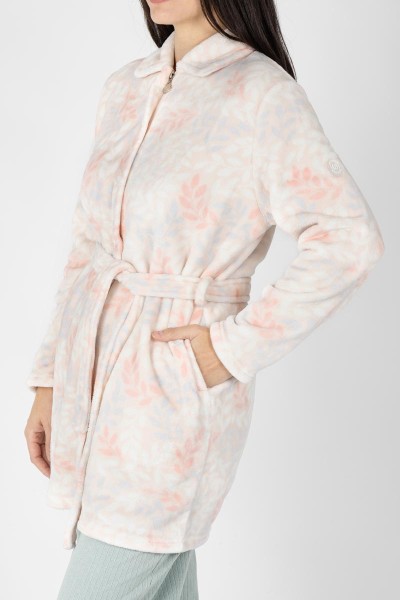 M26242 BATA MUJER CORALINA CORTA CREMALLERA FLORAL