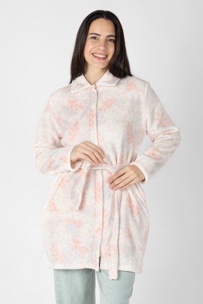 M26242 BATA MUJER CORALINA CORTA CREMALLERA FLORAL