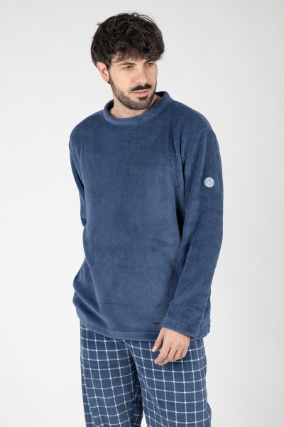 M26111 PIJAMA HOMBRE MUNFLÓN 1ST CUADROS