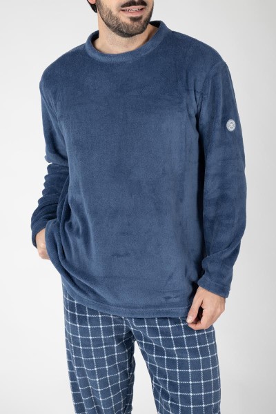 M26111 PIJAMA HOMBRE MUNFLÓN 1ST CUADROS
