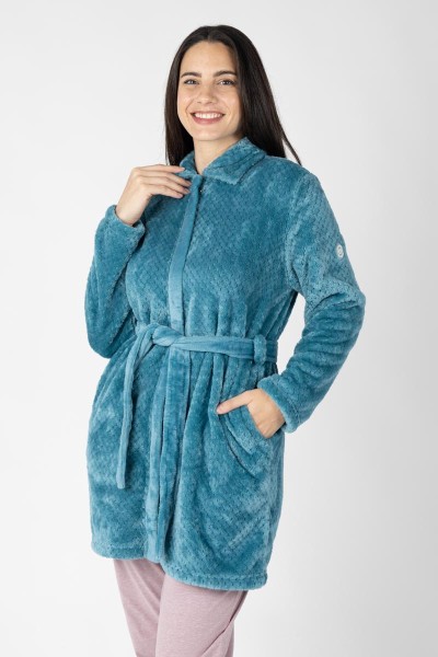 M26239 BATA MUJER CORALINA CORTA CREMALLERA LISA TEXTURA