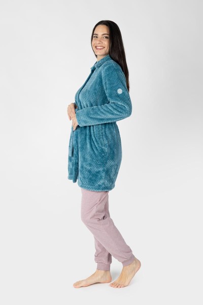 M26239 BATA MUJER CORALINA CORTA CREMALLERA LISA TEXTURA