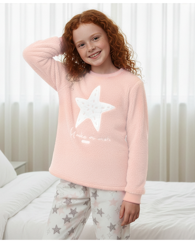 PVH26255 PIJAMA NIÑA CORALINA ESTRELLA