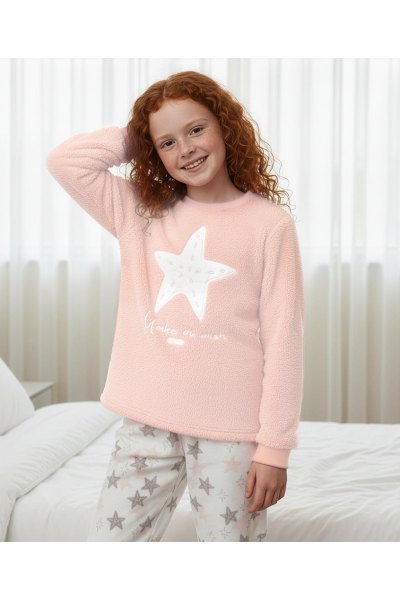 PVH26255 PIJAMA NIÑA CORALINA ESTRELLA