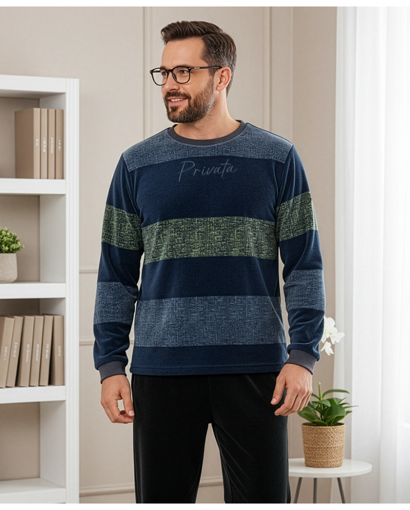 PVH26326 PIJAMA CABALLERO CORALINA PRIVATA